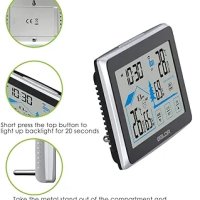 BALDR Безжичен вътрешен външен термометър и хигрометър, снимка 2 - Друга електроника - 42443444