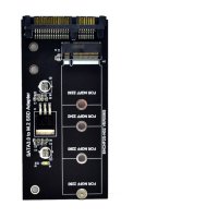 M.2 NGFF to SATA преходник конвертор платка ZOMY SSD адаптер картa, снимка 4 - Кабели и адаптери - 22165313