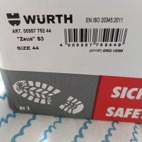 Работни обувки Wůrth44, снимка 4 - Други - 36839199
