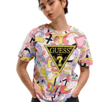 дамска маркова тениска guess,елегантна тениска гес, снимка 1 - Тениски - 44930459