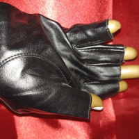 Дълги кожени  нови ръкавици без пръсти  50 см, M,L, снимка 11 - Ръкавици - 44802650