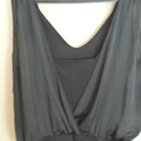 Дамска блуза - официална - черна с мъниста, размер 5ХL, снимка 2 - Корсети, бюстиета, топове - 42508072