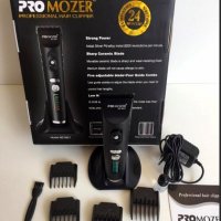 Pro Mozer 9821 Професионална машинка за подстригване коса брада тяло, снимка 3 - Машинки за подстригване - 29524910