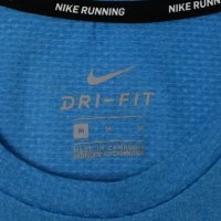 Nike DRI-FIT оригинална тениска M Найк спортна фланелка спорт фитнес, снимка 3 - Спортни дрехи, екипи - 38040254