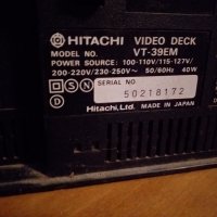 HITACHI VT 37 EM  VHS Записващо видео, снимка 13 - Плейъри, домашно кино, прожектори - 31724036