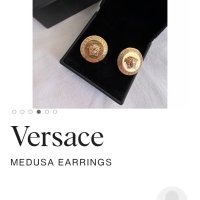 Обеци Versace Tribute Medusa , снимка 4 - Обеци - 42830611