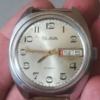Часовник SLAVA 26j. Made in USSR. Механичен механизъм. Мъжки. СЛАВА. СССР. Vintage watch , снимка 7 - Мъжки - 39575157