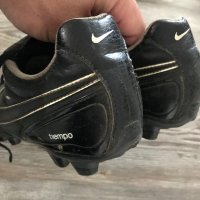 Черни бутонки Nike Tiempo , номер 44, снимка 5 - Футбол - 40807302