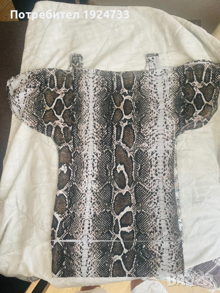 Блуза със змийски принт, снимка 1