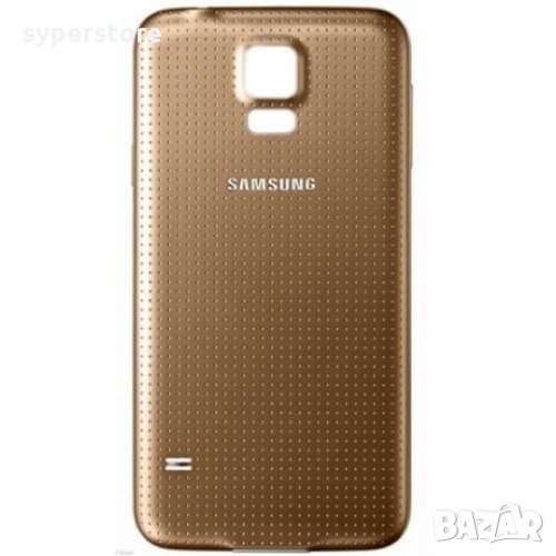 Заден капак за Samsung Galaxy S5 Mini G800 Gold, снимка 1