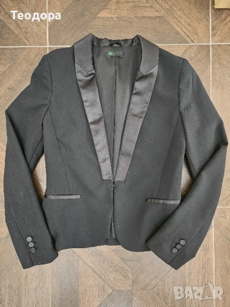 Дамско сако черно Stile Benetton , снимка 1