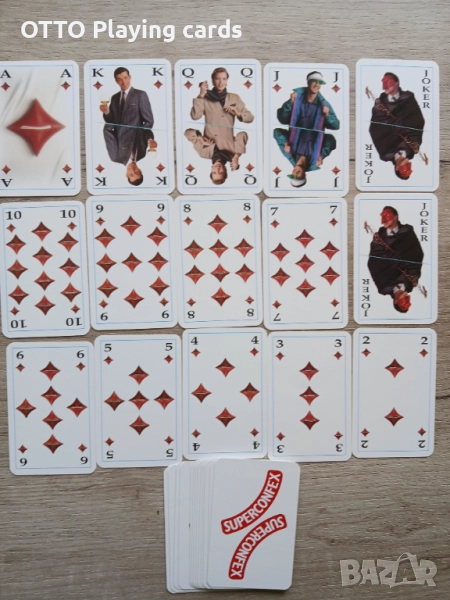 Стари карти за игра, снимка 1