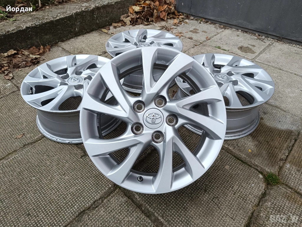 ОРИГИНАЛНИ джанти 16 '' цола 5x114,3 TOYOTA AURIS / Тойота 60,1 ET45, снимка 1