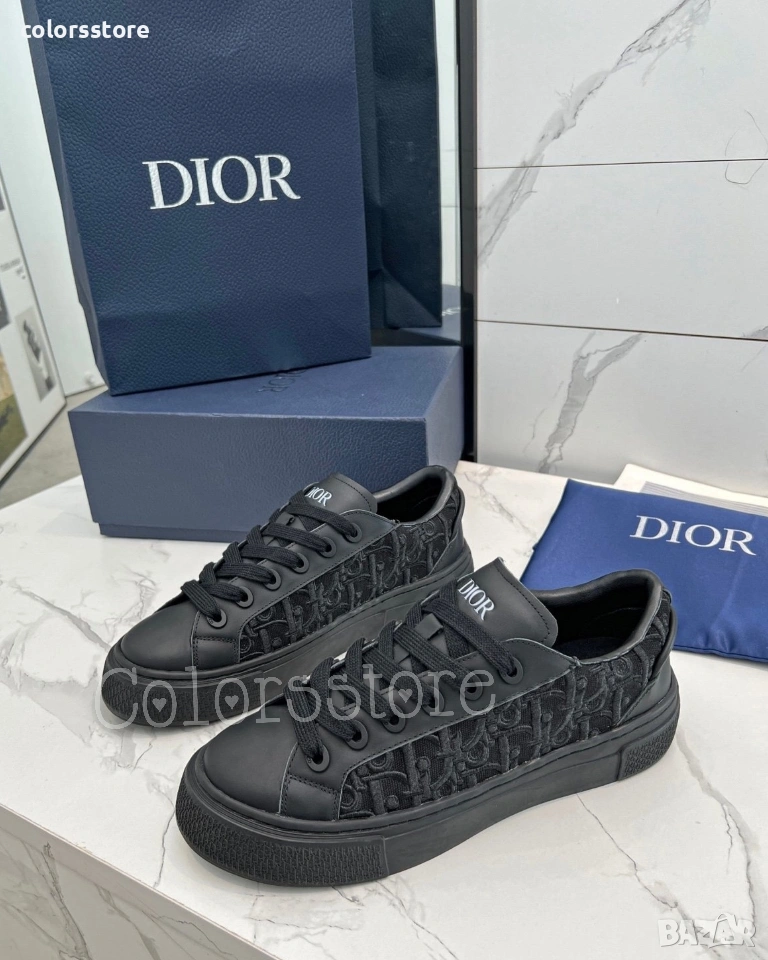 Дамски черни кецове Dior/BR103L, снимка 1