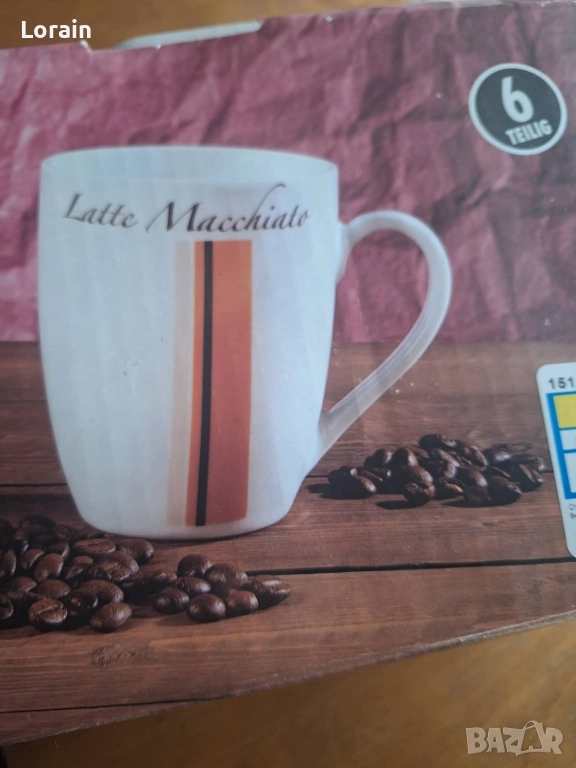 Чаши за чай-6 броя(нови), снимка 1