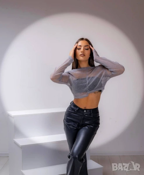 прозрачна блуза , снимка 1