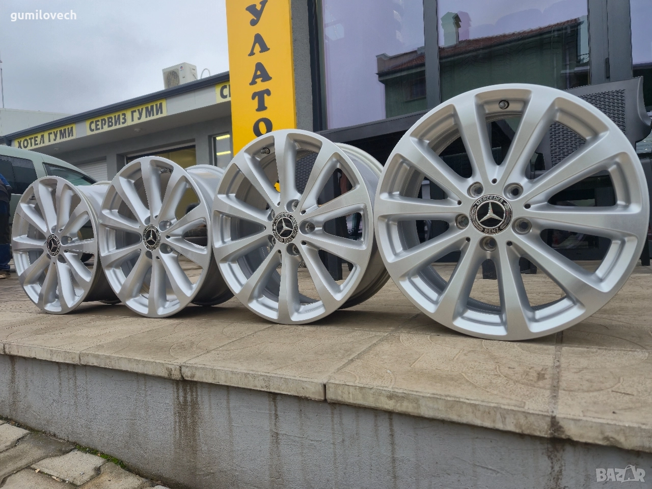 Оригинални Джанти Мерцедес Е-Класа W213-17 цола , снимка 1