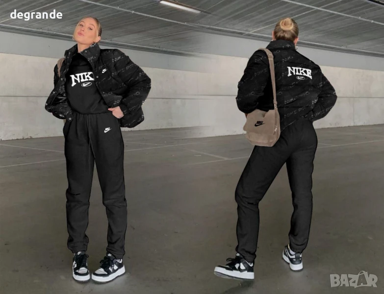 НАМАЛЕН Спортен дамски комплект от 3 части Nike, снимка 1