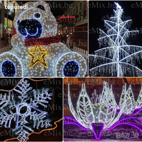 СВЕТЕЩО LED ВЪЖЕ - 10М БЯЛО, снимка 1