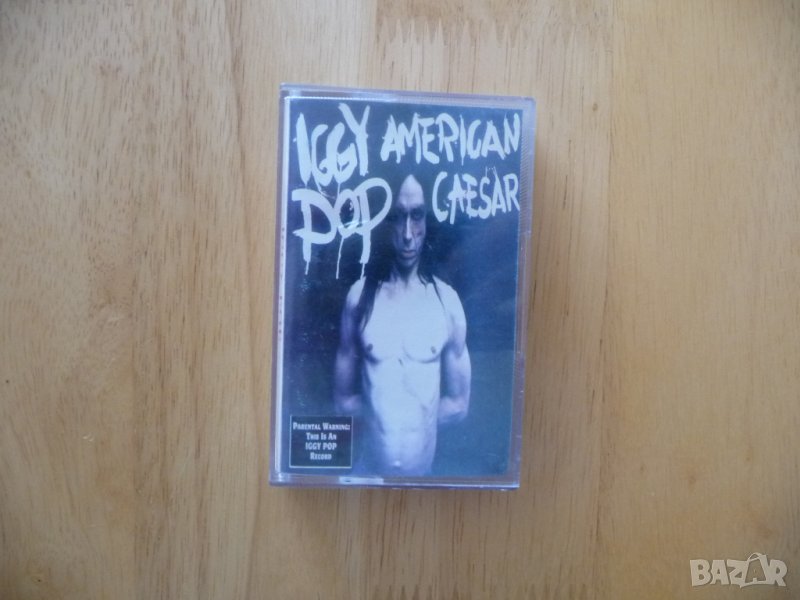 Iggy Pop American Caesar Иги Поп рок музика 1993 аусиокасета, снимка 1