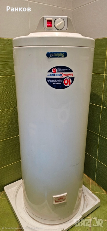 Неръждаем бойлер Елдом 80 литра  с лява серпентина, снимка 1