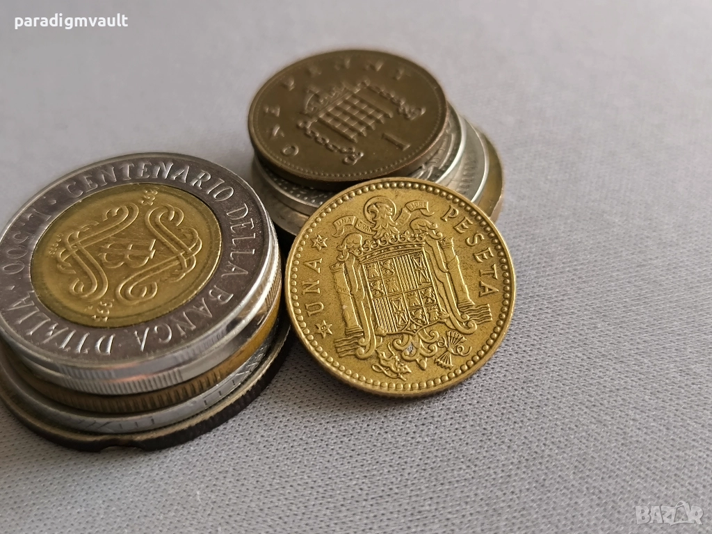 Монета - Испания - 1 песета | 1975г., снимка 1