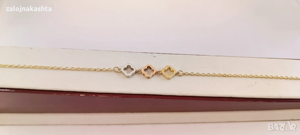 Нова-Златна гривна-1,92гр/14кр, снимка 1