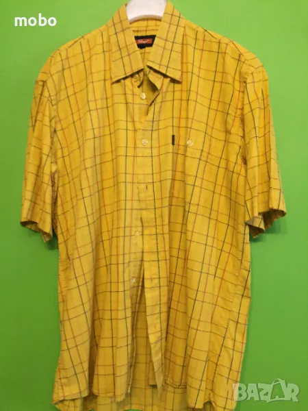 Мъжка риза, марка Tobago,  къс  ръкав, с яка, размер „ L„ , снимка 1