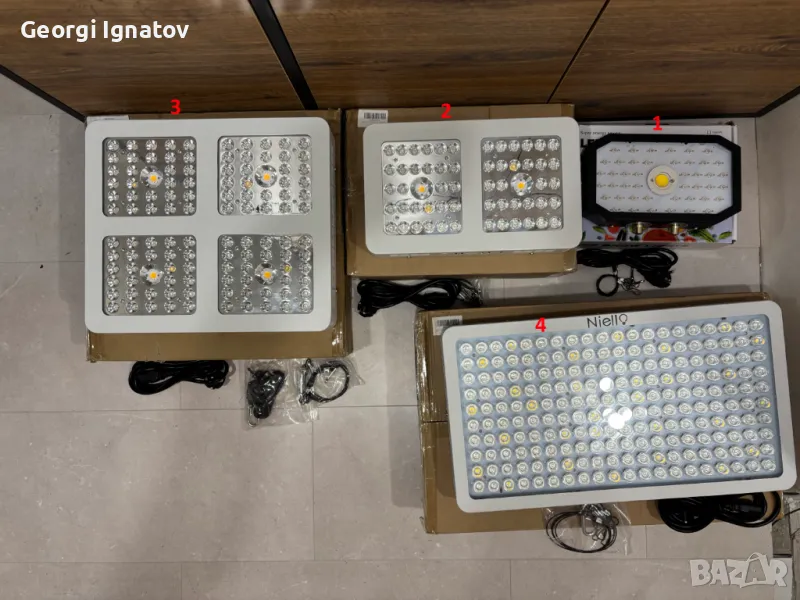 LED Фито лампа за бърз разтеж на растения НОВИ!, снимка 1