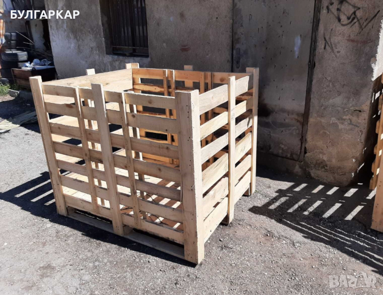 Дървена каса, снимка 1