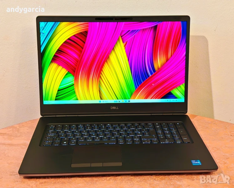DELL Precision 7760/NVidia RTX 3080 16GB /Intel Core i7-11850H/32GB RAM/512GB SSD NVMe/17.3 IPS , снимка 1