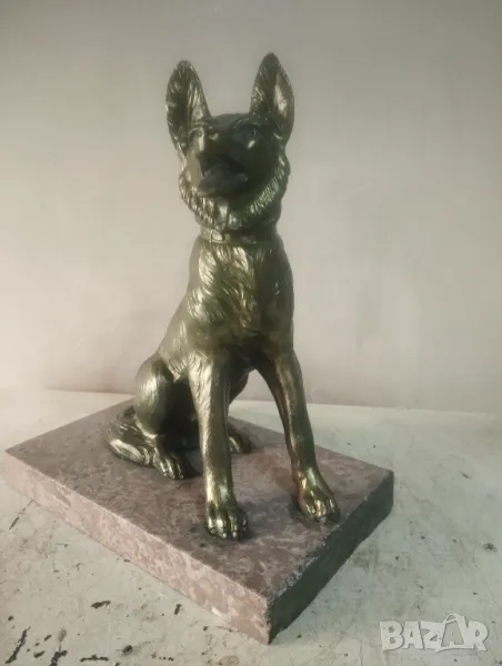 Статуетка белгийска овчарка, снимка 1