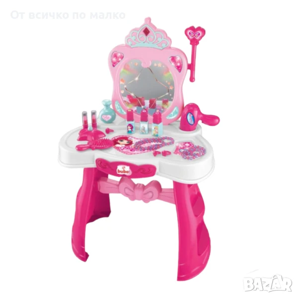 ✨Детска тоалетка с вълшебна пръчица и магическо светещо огледало, снимка 1