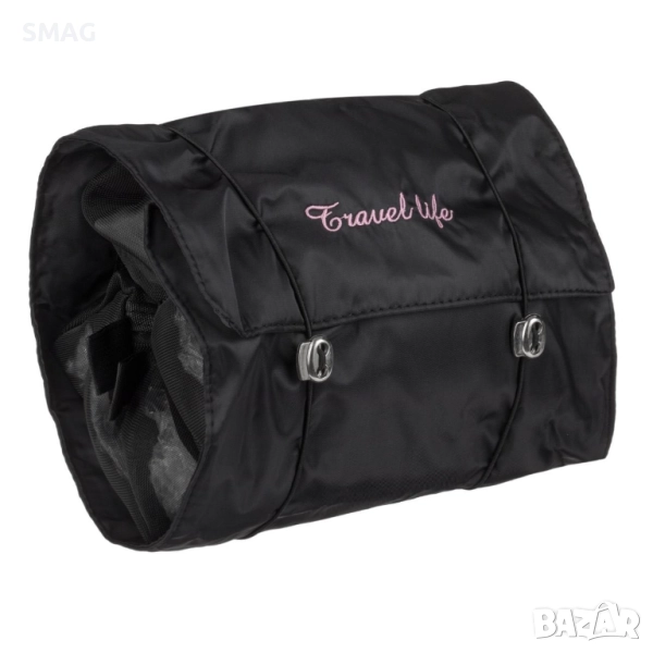 Несесер за пътуване Travel Life, черен, 22x5x17 см_1238074, снимка 1