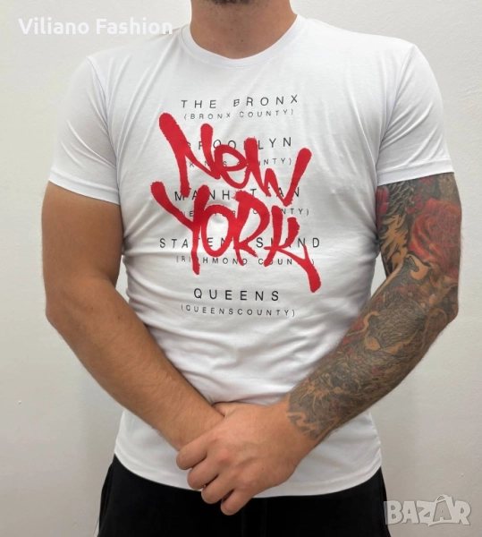 Мъжка тениска New York, снимка 1