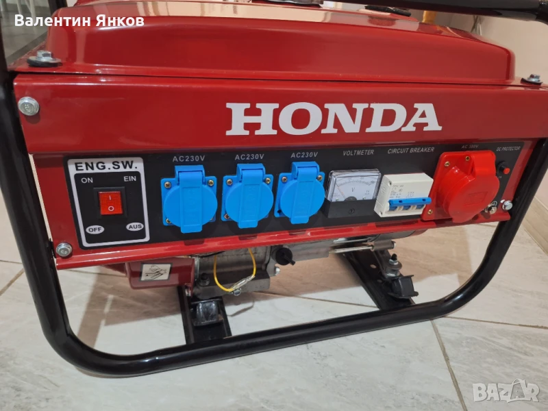Продавам Генератор за Ток 6.5KW HONDA-T70 INVERTER, снимка 1