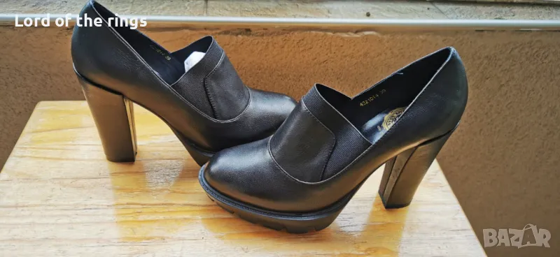 Маркови дамски елегантни кожени обувки SCERVINO STREET - 39 номер, снимка 1