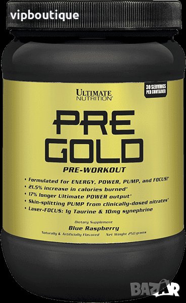 Азотен бустер Pre Gold 250 грама 30 дози, снимка 1