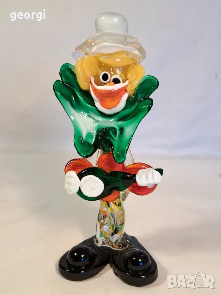 стъклен клоун Murano , снимка 1