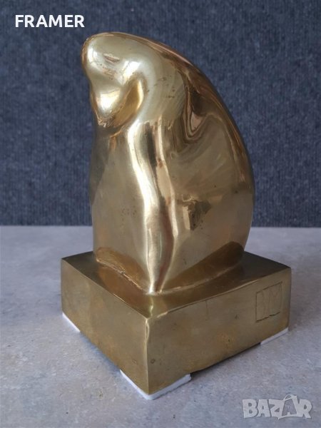 Величко Минеков Женска фигура Уникална скулптура подписана, снимка 1