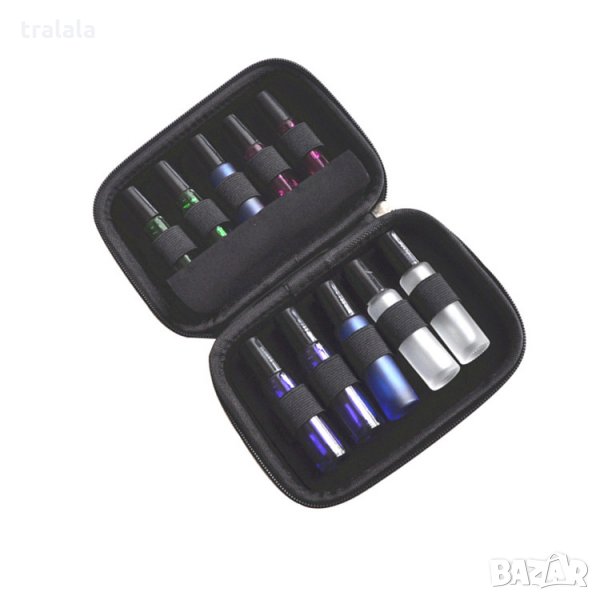 Несесер за етерични масла за съхранение на 10 рол-он калъф кутия , снимка 1