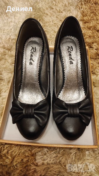 Дамски обувки на токче - чисто нови!, снимка 1