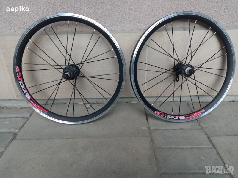 Продавам колела внос от Германия  алуминиеви двойностенни усилени капли ZEROLITE 20 цола, снимка 1