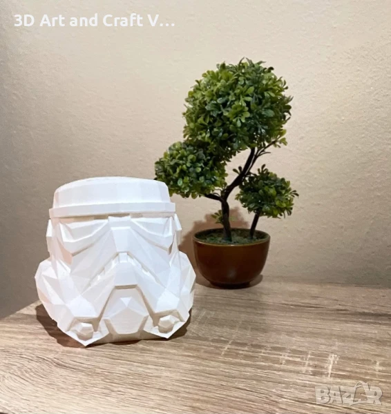 Star wars Vader and Stormtrooper pot, снимка 1