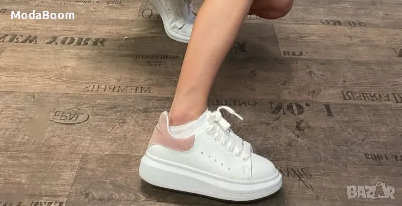 Alexander McQueen естествена кожа дамски маратонки , снимка 1