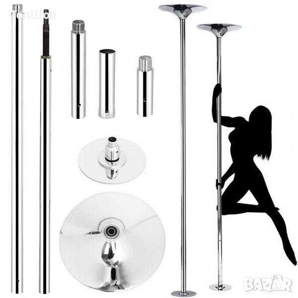 Стриптийз пилон спининг / Striptease pole spinning, снимка 1