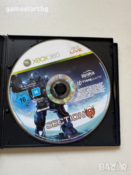 Section 8 за Xbox 360, снимка 1