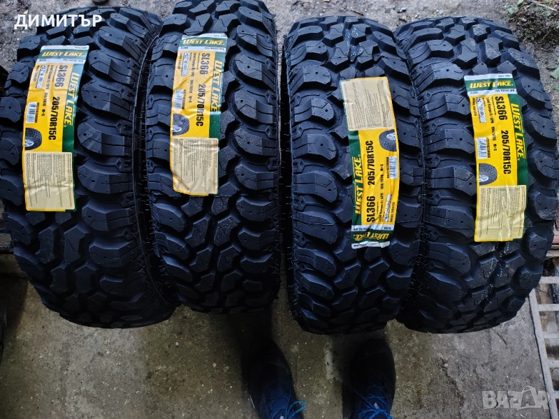 4бр.НОВИ гуми за КАЛ WESTLAKE 205 70 15C DOT25 цена за брой, снимка 1