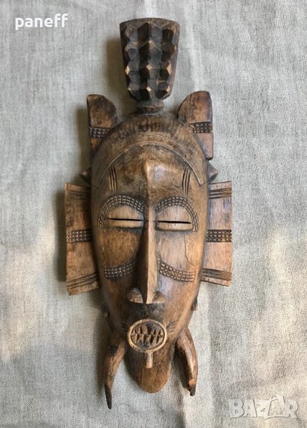 Стара африканска маска #5, снимка 1
