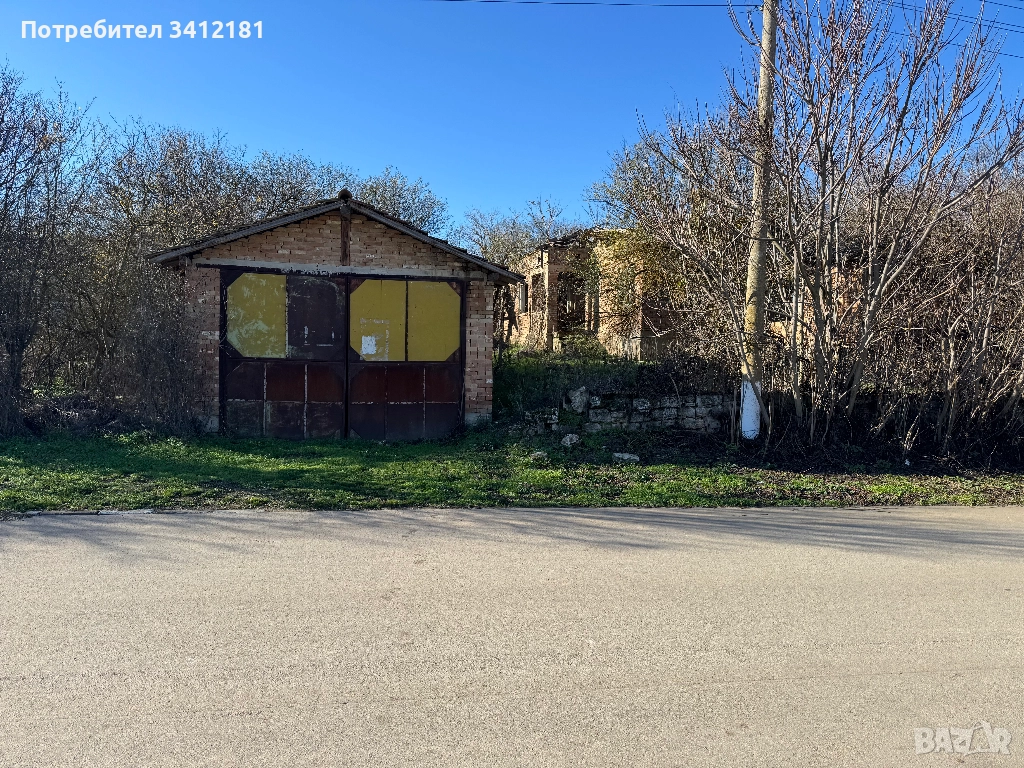 Парцел 1600 кв.м. с къща за основен ремонт в село Росица област Добрич собственик , снимка 1